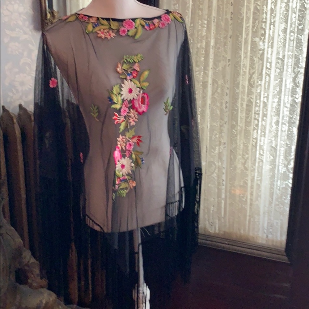Mesh poncho